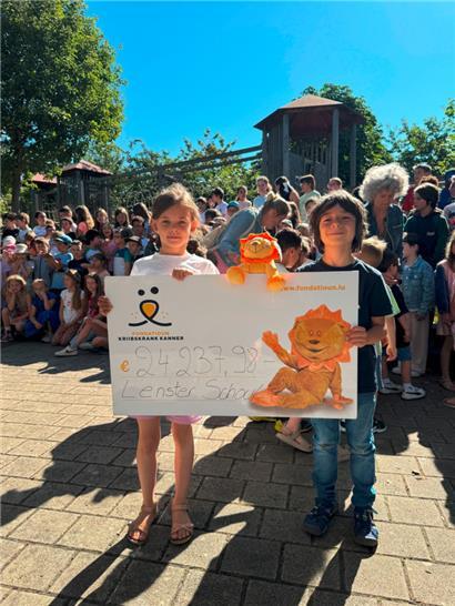 Lënster Schüler spenden 24.237,98 Euro