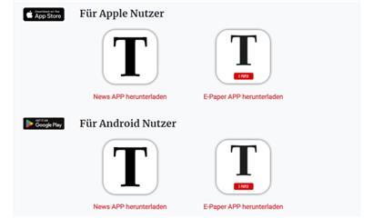 Unsere neuen Apps sind da! Genießen Sie mehr Flexibilität und ein verbessertes Leseerlebnis!