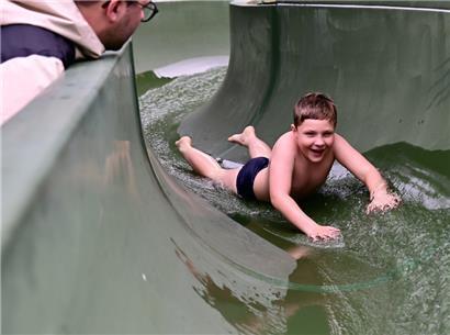 Das Freibad ist pünktlich zur Badesaison wieder eröffnet