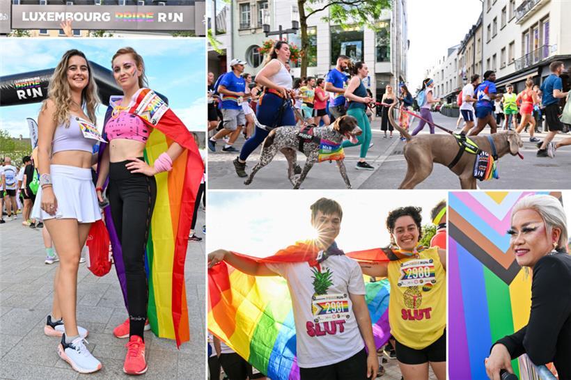 Luxemburg in Regenbogenfarben: So bunt waren die Läufer beim Pride Run unterwegs 