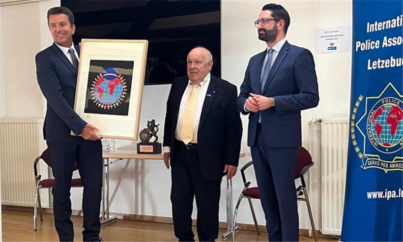 Freundschaftspreis für Philippe Schrantz 