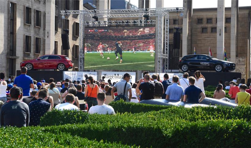 Mit der K.o.-Phase beginnt auch das Public Viewing in Esch 