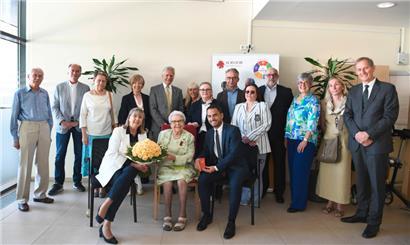 Françoise Feidt feierte ihren 100. Geburtstag