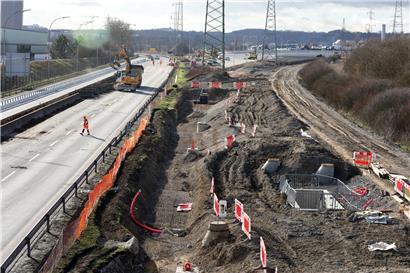 Wegen „ungünstiger Wetterbedingungen“: Autobahn am Wochenende doch nicht gesperrt