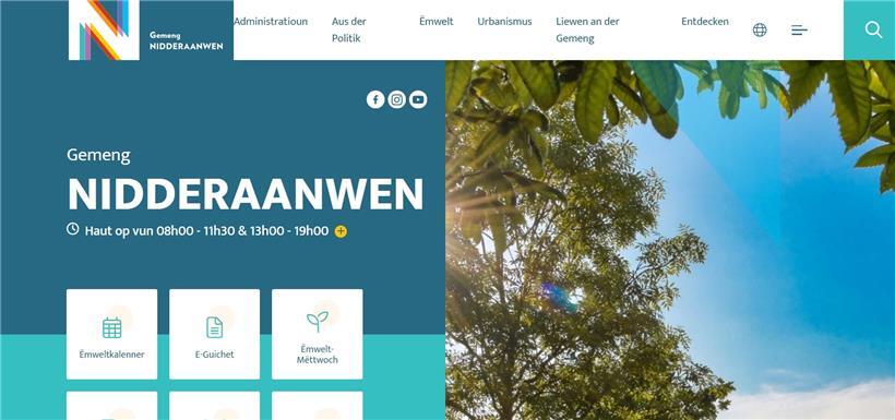 Internetseite der Gemeinde präsentiert sich in neuem Gewand 