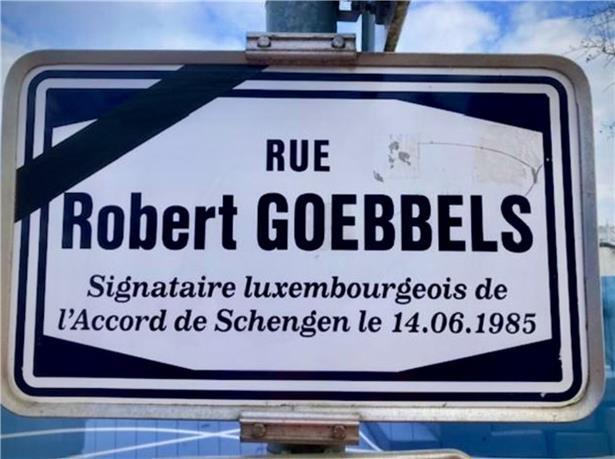 Schengen trauert um Goebbels