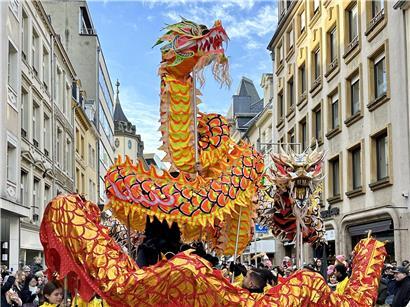 Feuerpferd, Farben und Drachen: Luxemburg feiert das chinesische Neujahr