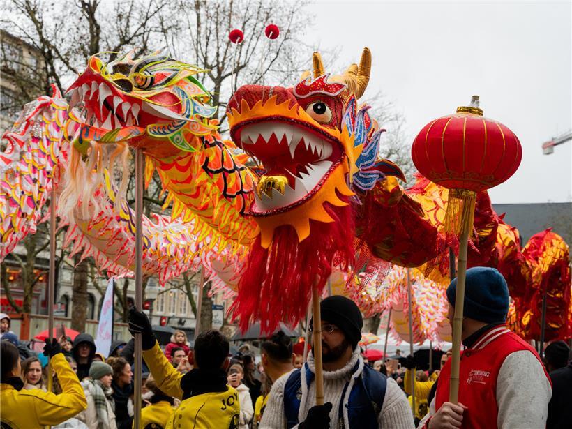 Feuerpferd, Farben und Drachen: Luxemburg feiert das chinesische Neujahr 