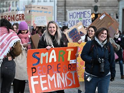 Marche féministe am 8. März: Zeit, aufzustehen