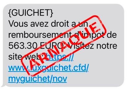 Polizei warnt vor betrügerischen SMS