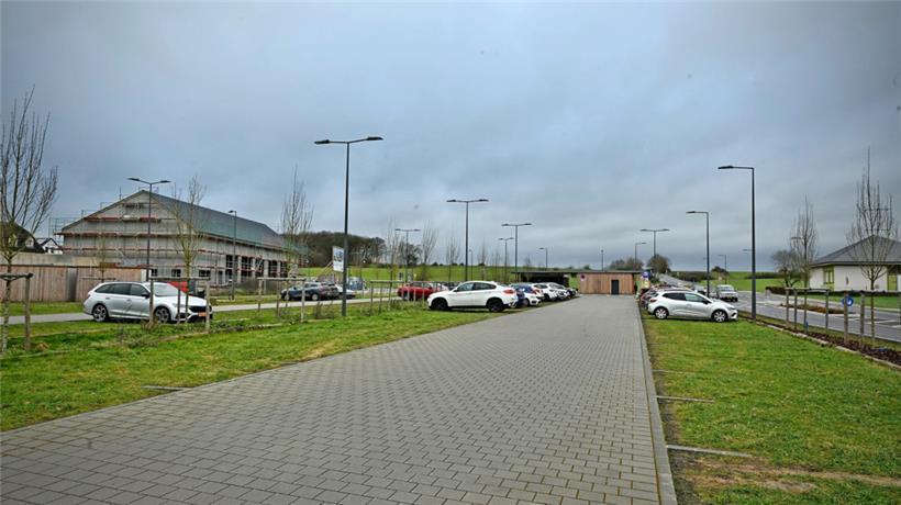 Der „P&R“ in Schwebach
