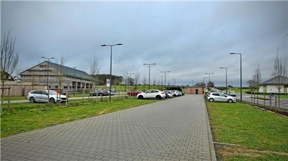 Der „P&R“ in Schwebach

