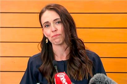 Neuseelands Ministerpräsidentin Jacinda Ardern kündigt Rücktritt an