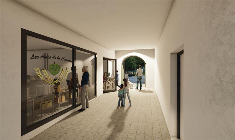 Restaurant, Biergarten und Comic-Bibliothek: Das soll die „Conterstuff 2.0“ bieten 