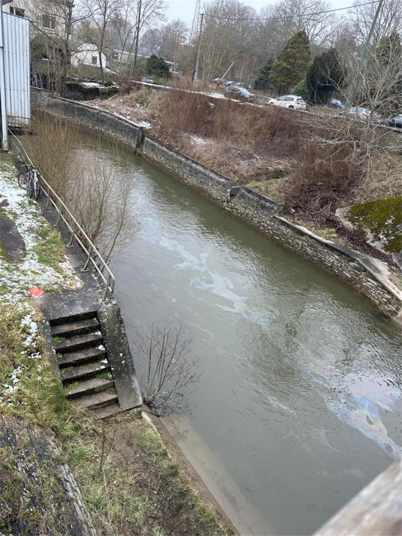 Kohlenwasserstoff in der Sauer: CGDIS versucht, Verschmutzung zu beseitigen 