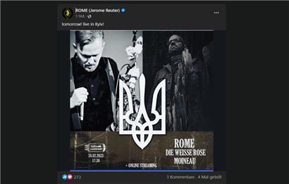 Rome: Luxemburger Musiker Jérôme Reuter spielt am Samstag live in Kiew