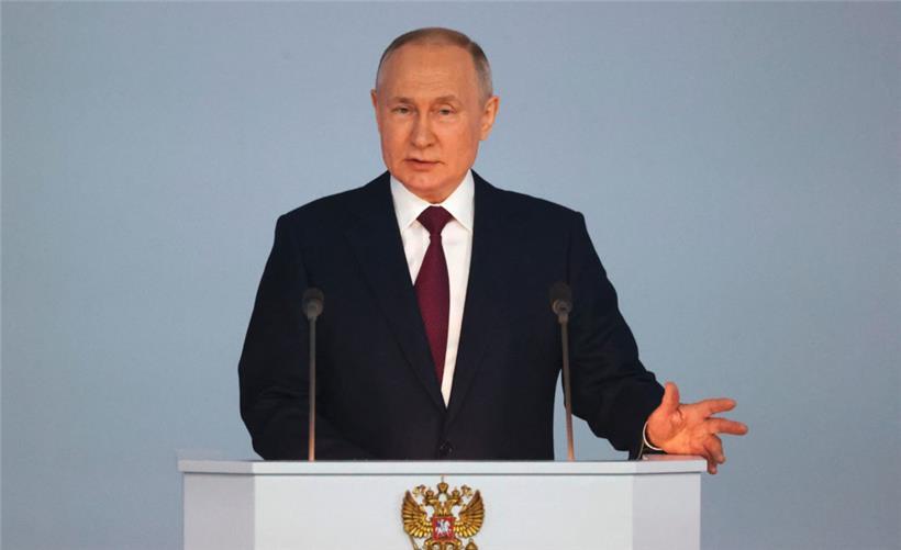 Putin gibt Westen Schuld an Krieg gegen Ukraine 