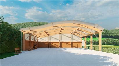 Die Pläne für die Überdachung der Pétanque-Bahnen stammen aus der Feder des Architektenbüros Thillens&Thillens
