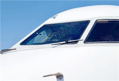 Frontscheibe gerissen: Luxair-Flugzeug muss nach Zusammenstoß mit Vogel in Hamburg zwischenlanden