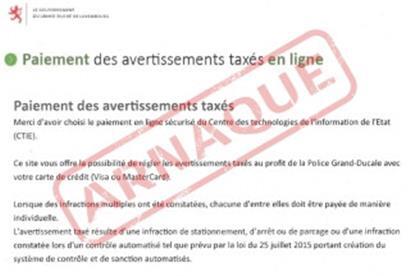 Polizei warnt vor Fake-Nachrichten und der Aufforderung, eine Verwarnung zu zahlen