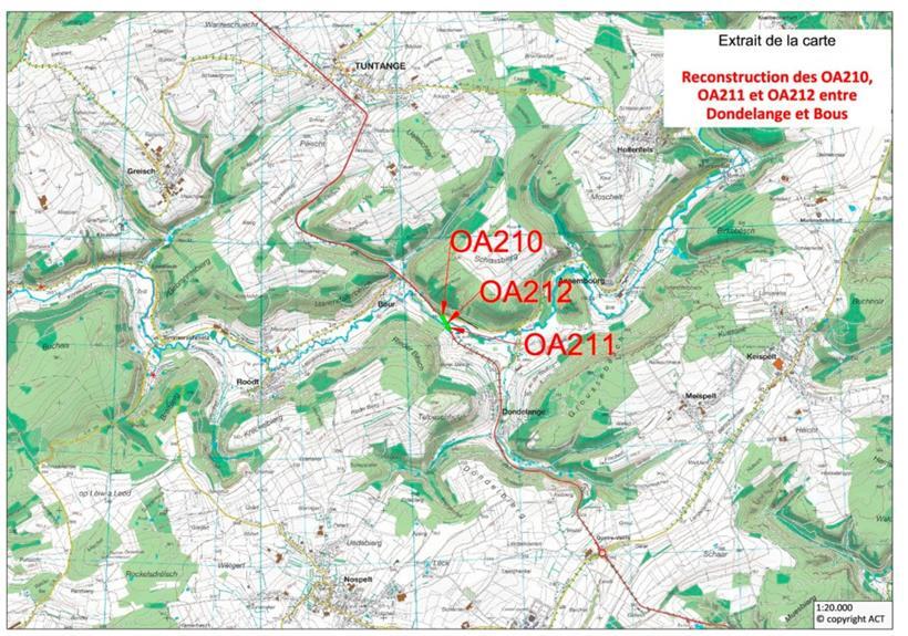 N12 wird zwischen Dondelingen und Bour gesperrt 