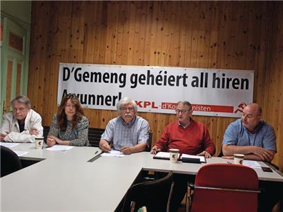 Mehr Macht und Autonomie den Gemeinden: KPL stellt ihr Programm vor