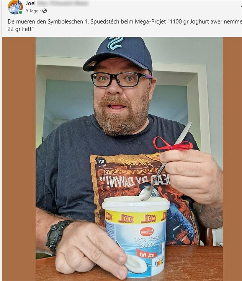 Joel Biwer führt auf Facebook den Einweihungsmarathon ad absurdum 