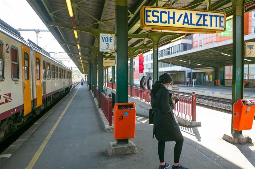Überfall am Escher Bahnhof 