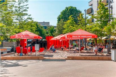 Strandfeeling in Düdelingen