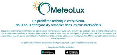 Wetterdienst offline: Hacker legen Meteolux-Website lahm