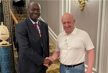 Wagner-Chef Prigoschin trifft Afrikaner in Gipfelnähe