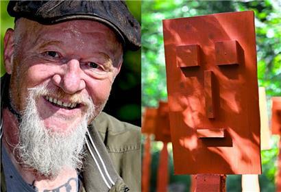 Harmonie in Orange und Holz: Im Ellergronn gibt es bald „Land Art“ zu sehen