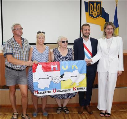 Bürgermeister zu Besuch in der Ukraine