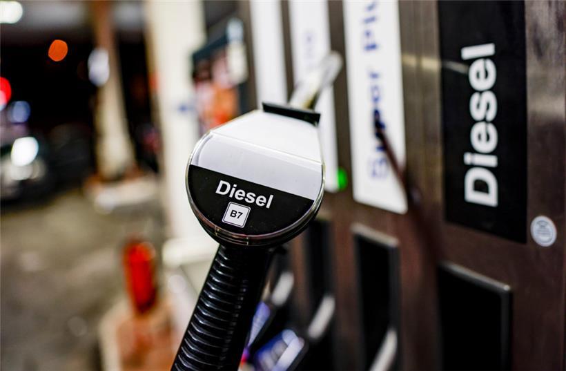 Dieselpreis steigt am Mittwoch um 3,4 Cent 