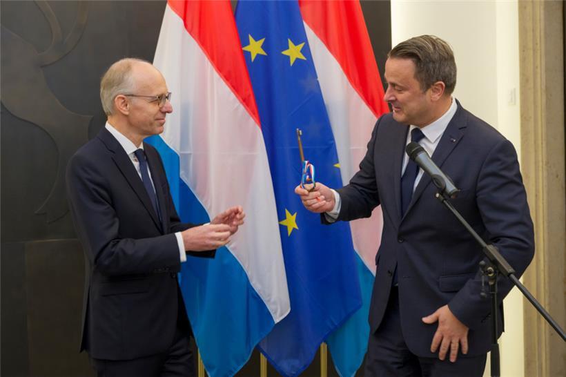 Großherzog Henri vereidigt Luc Friedens Regierungsmannschaft 