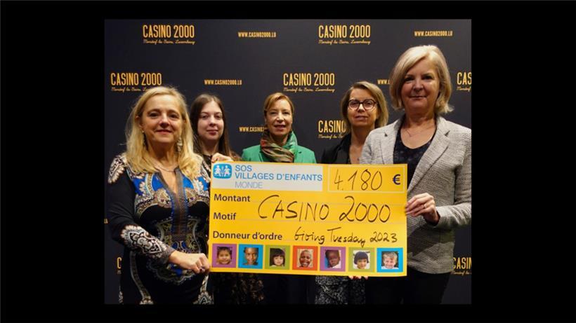 Casino 2000  spendet 4.180 Euro für den guten Zweck 