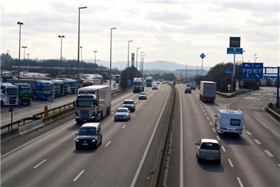 Bauarbeiten auf der A3 dauern noch bis zum dritten Trimester 2024