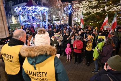 Luxemburg nimmt am Marsch für die Menschenrechte teil