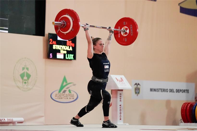 Luxemburgerin Strzykala bricht persönliche Rekorde bei der WM in Bogotá 