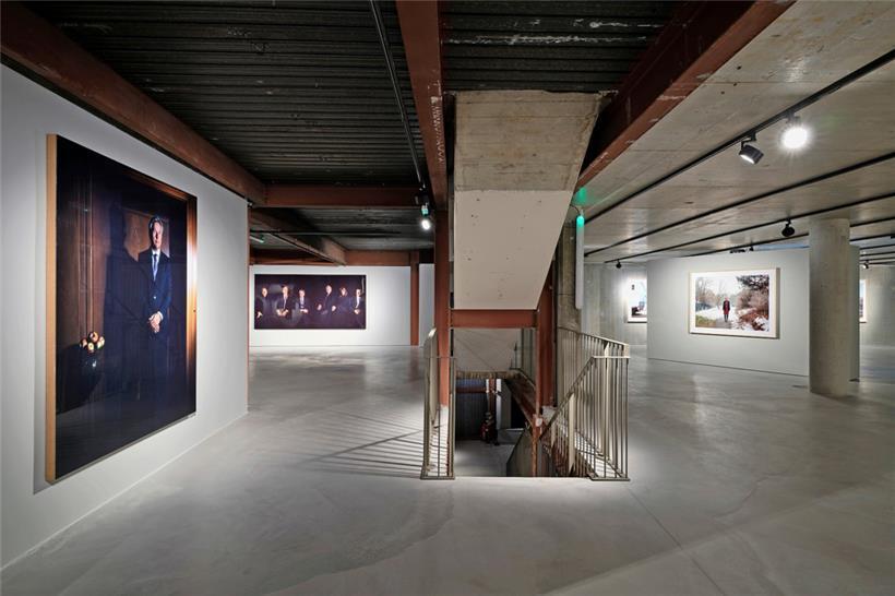 À gauche, Clegg & Guttmann, à droite Pasha Rafiy, soit deux bonnes expos et raisons de faire un détour par la Konschthal avant sa fermeture pour travaux
