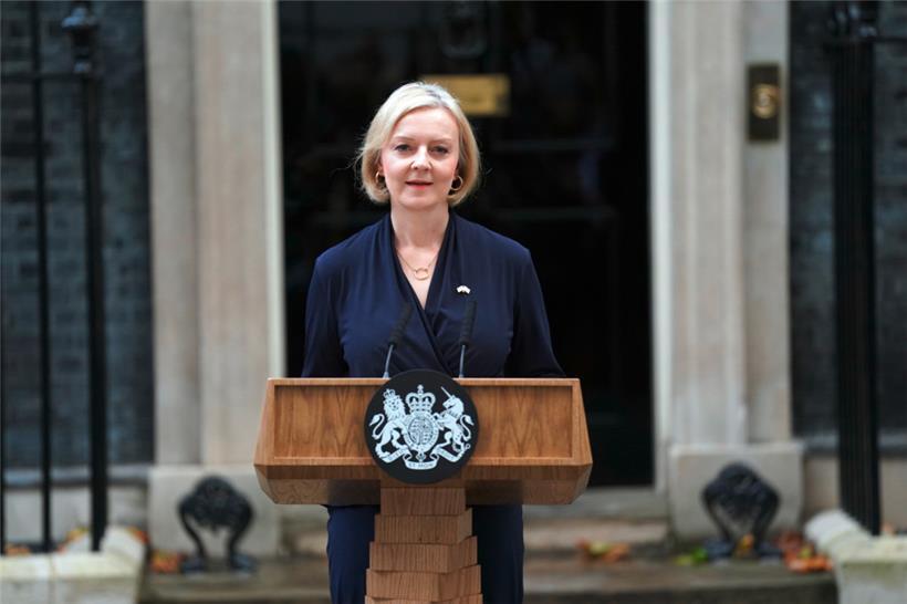 Britische Premierministerin Liz Truss tritt zurück 
