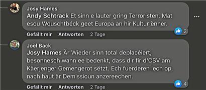 CSV-Gemeinderat Josy Hames deutet nach Online-Eskapade Parteiwechsel zur ADR an