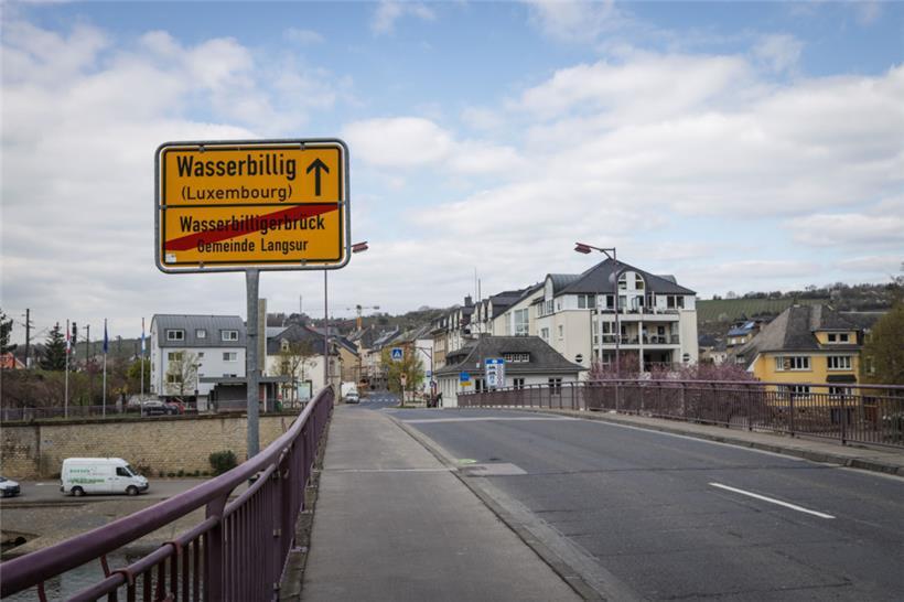Durchfahrt in Wasserbillig derzeit komplett gesperrt – und eine Baustelle auf der Autobahn 