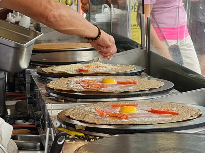 Bretonisches Flair seit 1973: Die „Crêperie bretonne“ ist ein echter Fouer-Klassiker 