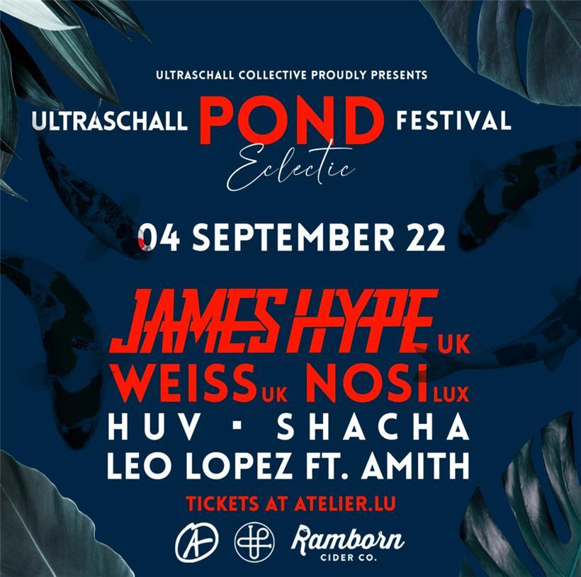 D’Stad liewe loossen: Den Ultraschall Pond Festival mécht d’Ouverture vum Pond Eclectic um Kierchbierg 