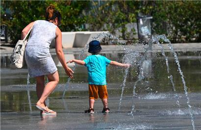 Die Sommerhitze ist da: Das Thermometer könnte am Samstag bis zu 36 Grad erreichen