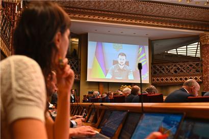 „Putin wird nie mehr vertrauenswürdig werden“: So hat die Chamber nach Selenskyjs Rede debattiert