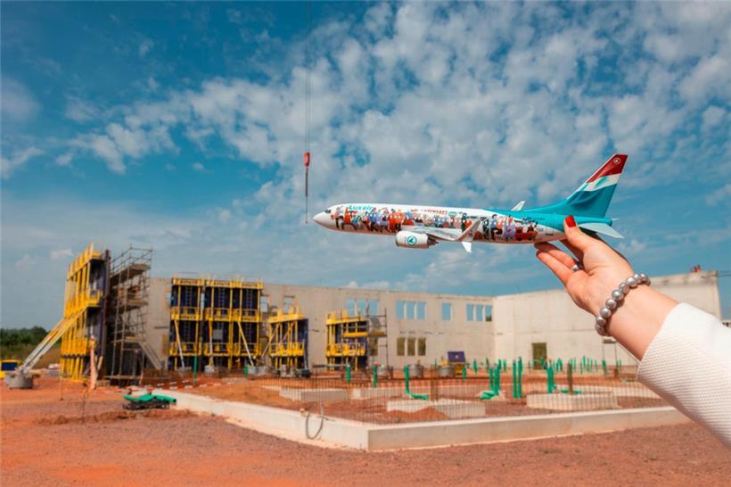Neuer Luxair-Hangar bis Ende 2023: Lux-Airport feiert Grundsteinlegung 