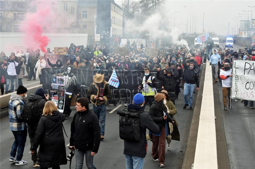 Erneute Covid-Proteste in Luxemburg: Ablauf laut Polizei „friedlich“ – eine Festnahme 