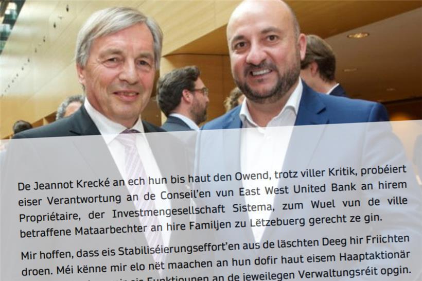 Ex-Minister Etienne Schneider und Jeannot Krecké legen umstrittene Posten nieder 